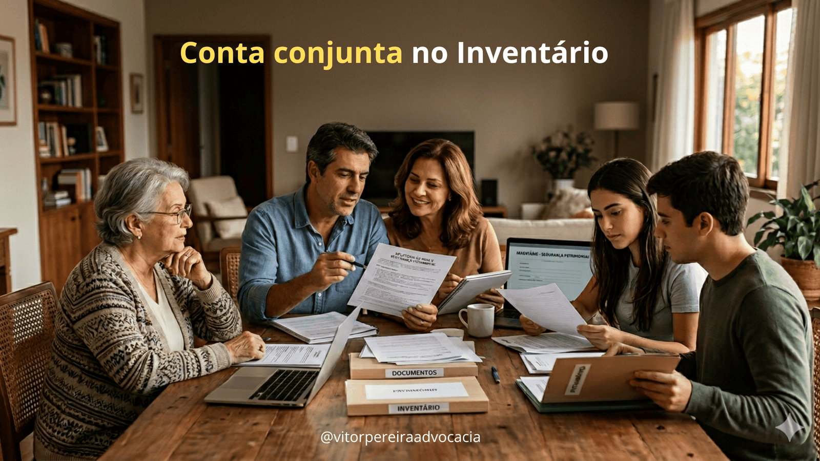 conta conjunta no inventário e direitos dos herdeiros