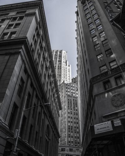 skyscrapers, new york, city centre